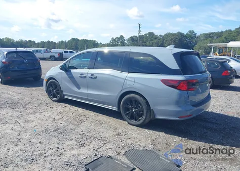 2024 Honda Odyssey Sport из США, поврежденный, VIN 5FNRL6H77RB065378